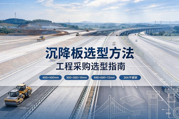 怀化沉降板选择方法