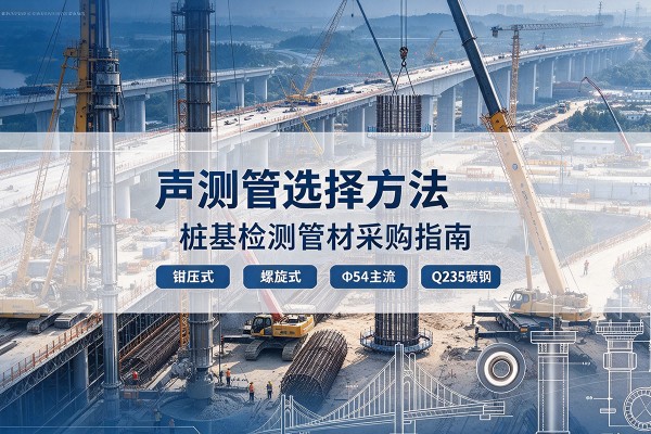 怀化声测管选型标准