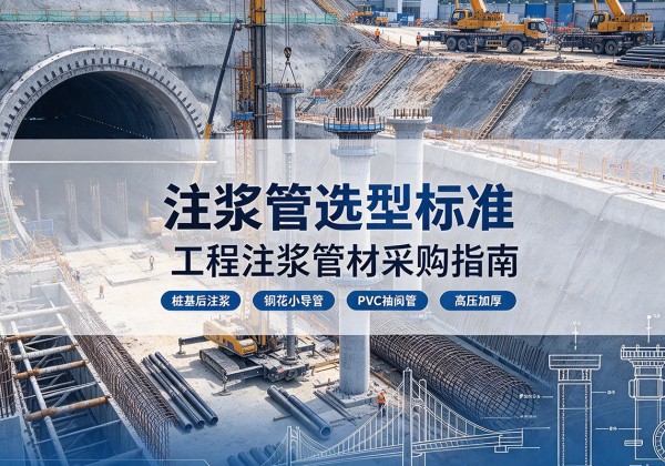 怀化注浆管选型标准